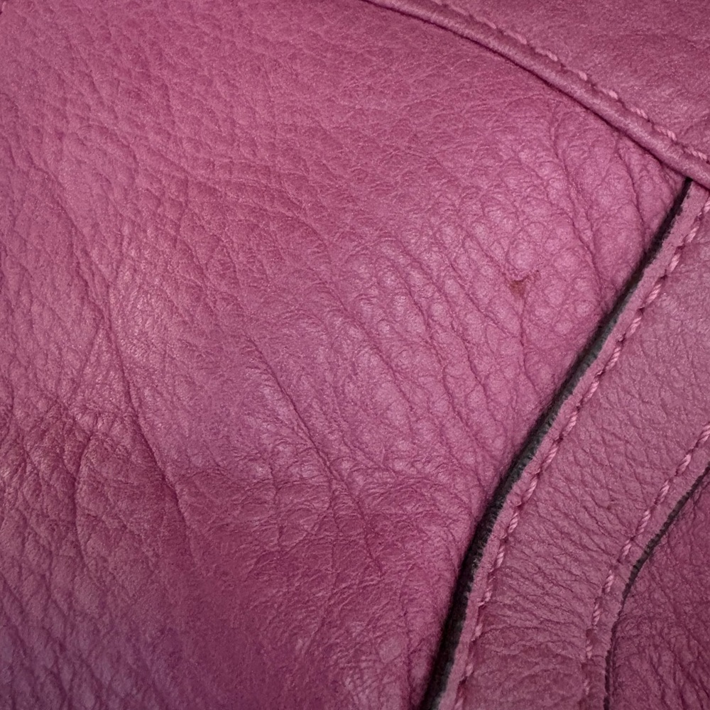 B. Makowsky Pink Leather Shoulder Bag - Picture 12 of 12